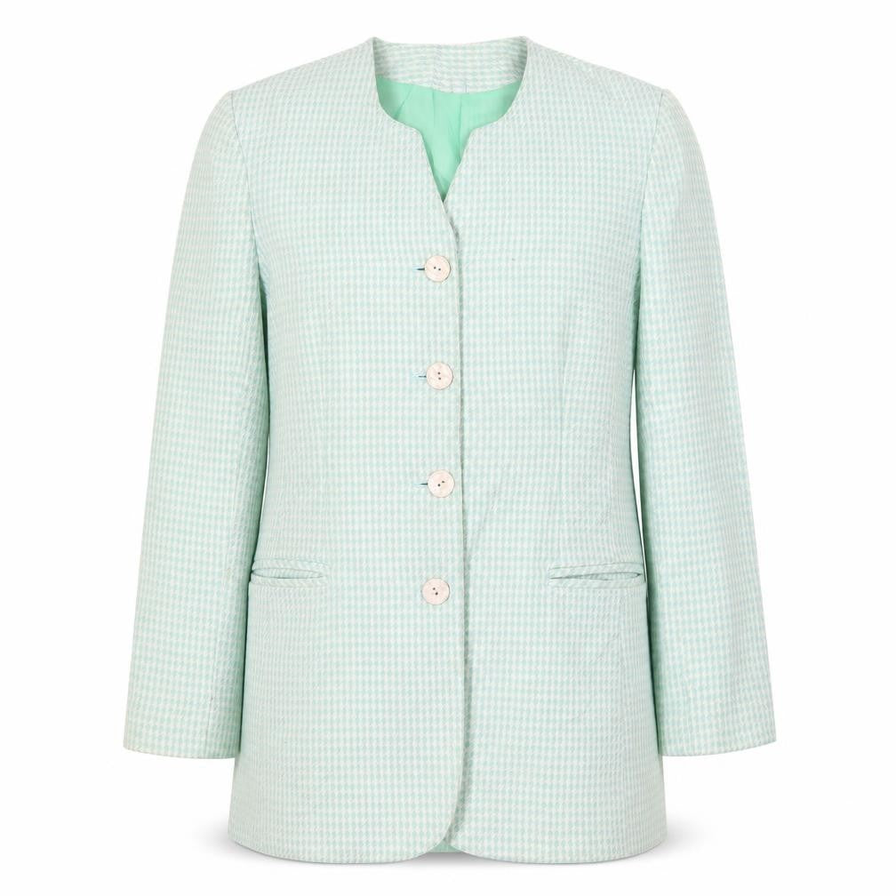 Womens UK Size 10 Klass Green Jacket