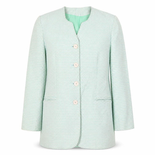 Womens UK Size 10 Klass Green Jacket