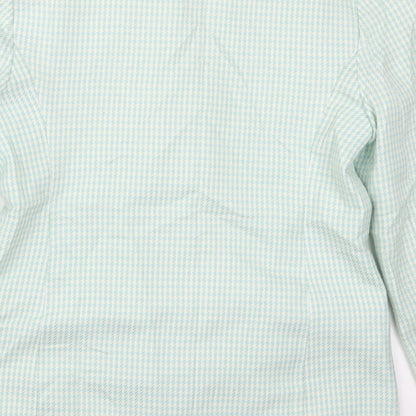 Klass Womens Green Geometric  Jacket  Size 10