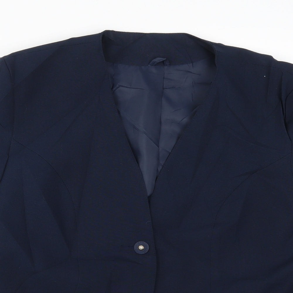 Womens UK Size 12 Debenhams Blue Jacket