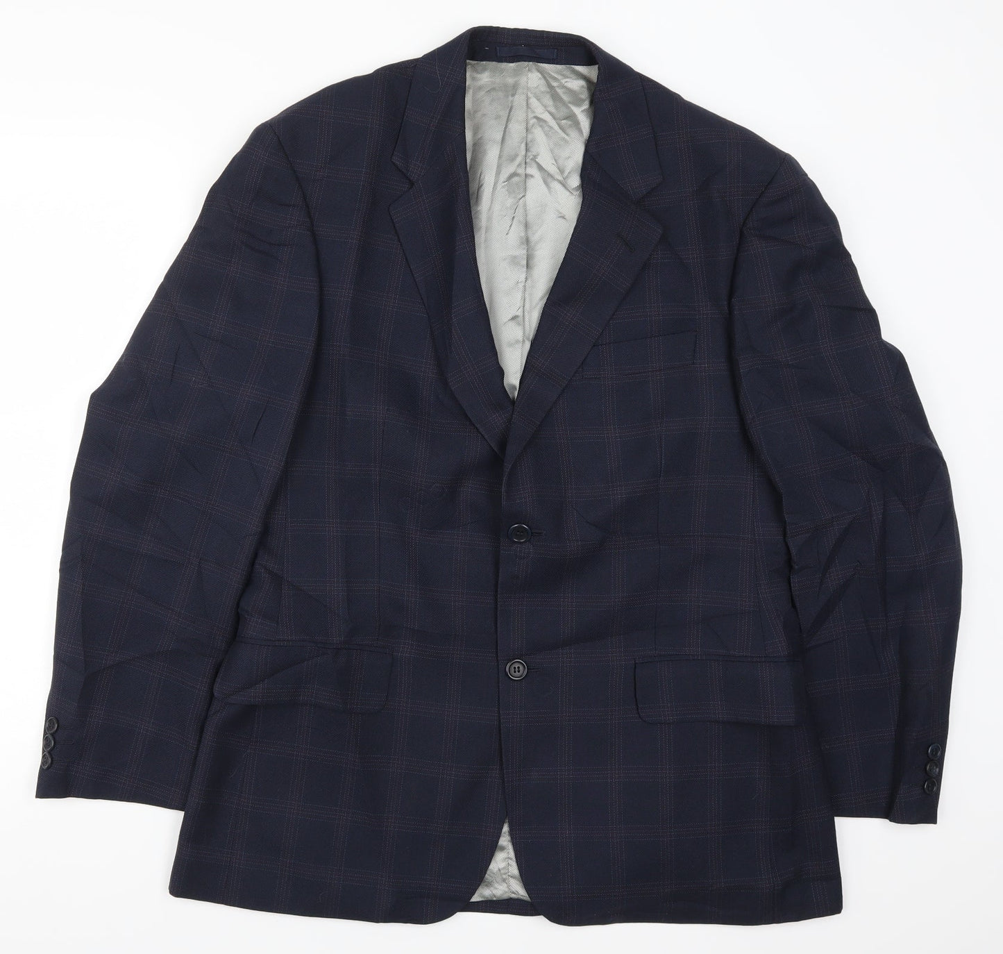 Mens UK Size 40 Gurteen Regular Blue Suit Jacket