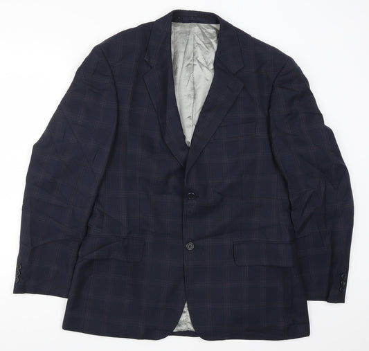 Mens UK Size 40 Gurteen Regular Blue Suit Jacket
