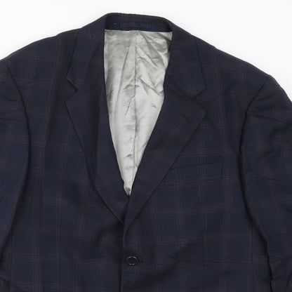 Mens UK Size 40 Gurteen Regular Blue Suit Jacket