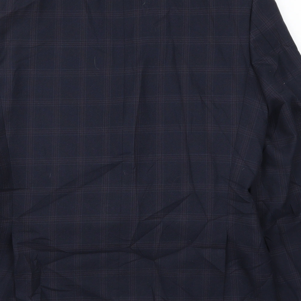 Mens UK Size 40 Gurteen Regular Blue Suit Jacket