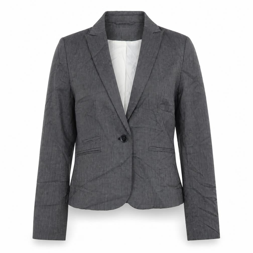 Womens UK Size 8 H&M Regular Grey Suit Jacket