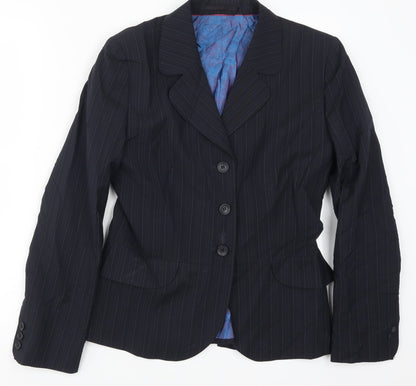Womens UK Size 10 Wardrobes Regular Blue Suit Jacket