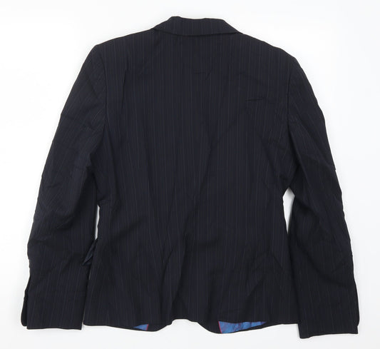 Womens UK Size 10 Wardrobes Regular Blue Suit Jacket