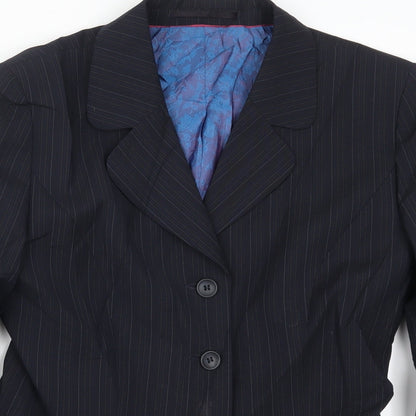 Womens UK Size 10 Wardrobes Regular Blue Suit Jacket
