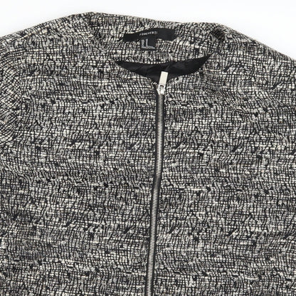 Womens UK Size M FOREVER 21 Grey Jacket