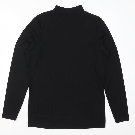 Primark Womens Black   Basic T-Shirt Size 14