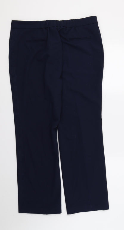 Capsule Womens Blue   Trousers  Size 16 L28 in