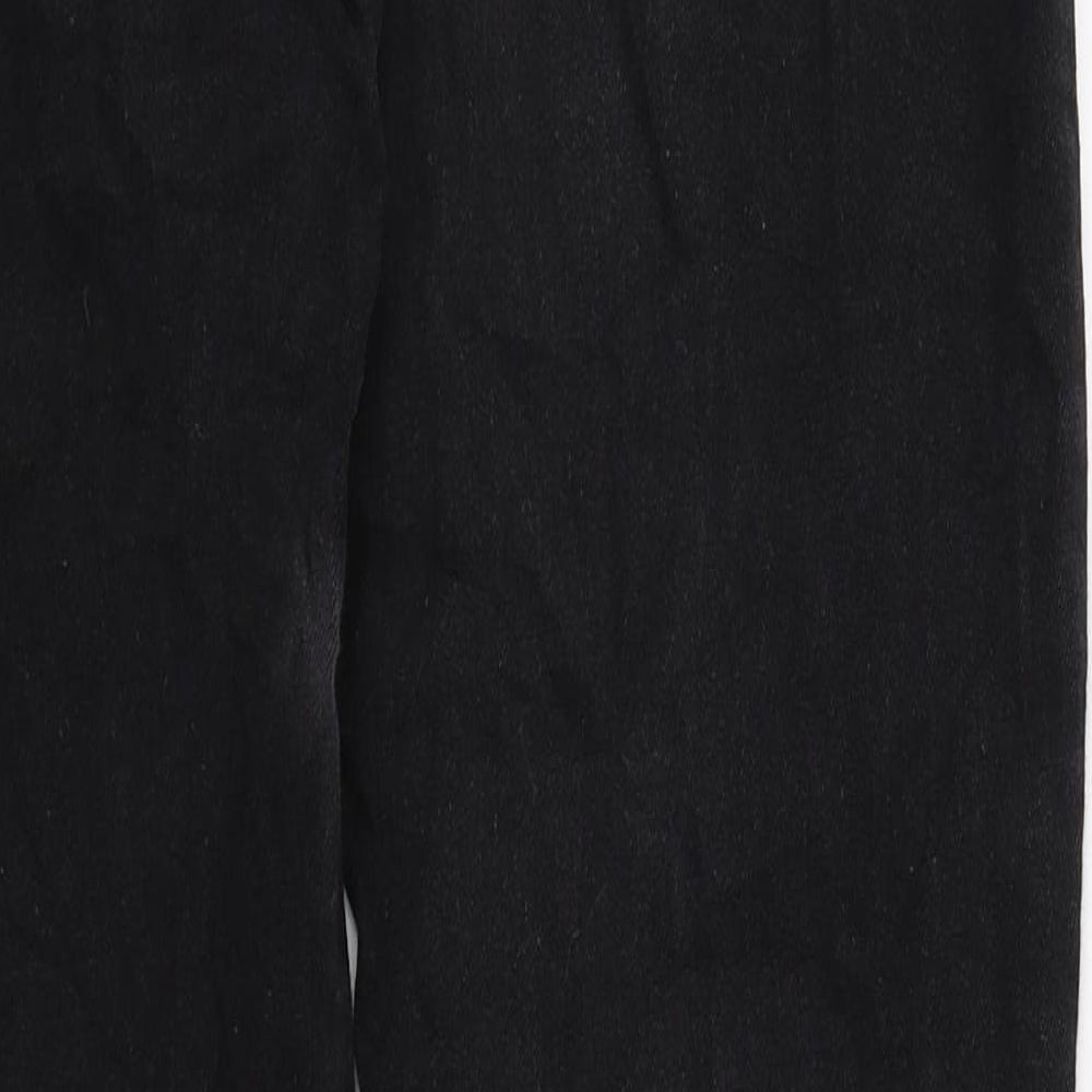FOREVER 21 Womens Black  Denim Skinny Jeans Size 12 L28 in