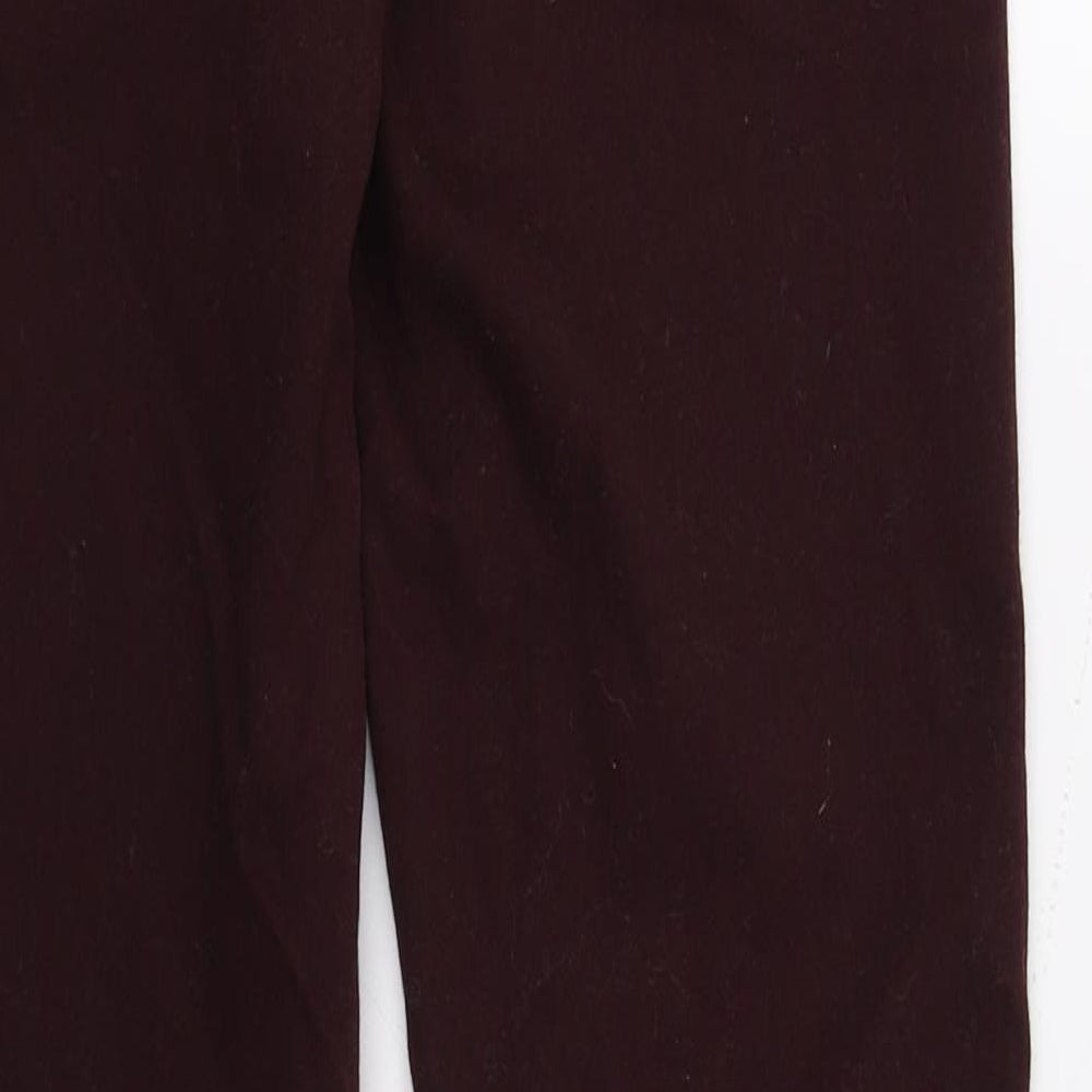 Womens UK Size 10 DenimCo Regular Fit Skinny Purple Jeans