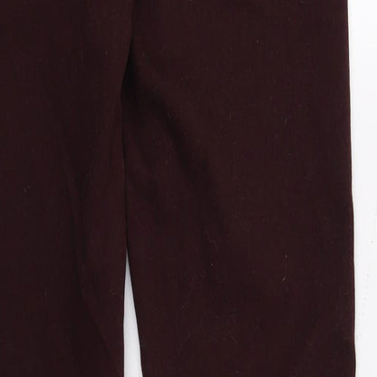 Womens UK Size 10 DenimCo Regular Fit Skinny Purple Jeans