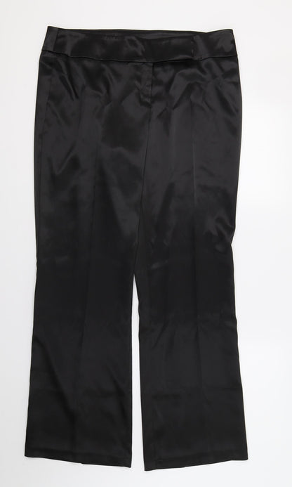Florence + Fred Womens Black   Trousers  Size 16 L31 in