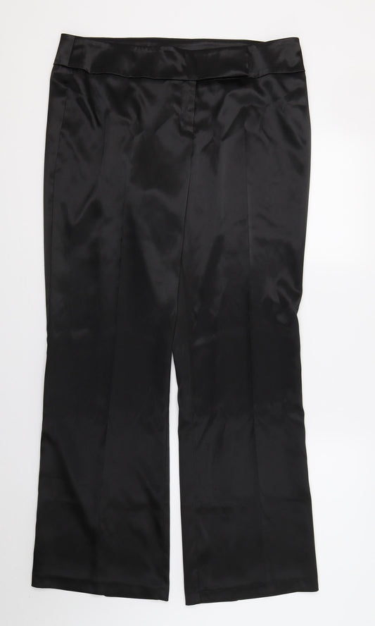 Florence + Fred Womens Black   Trousers  Size 16 L31 in