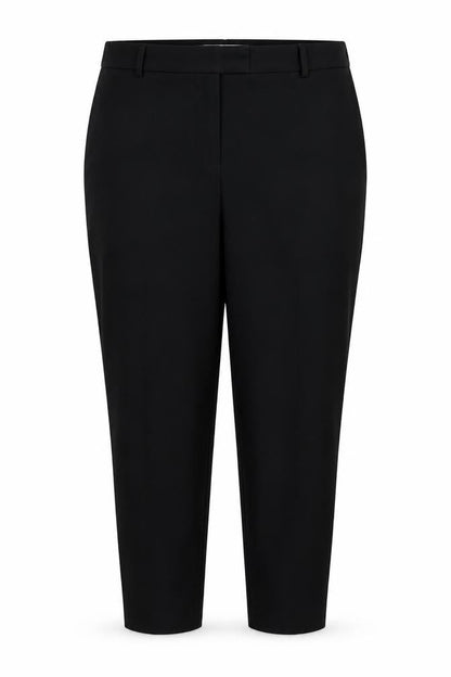 Womens UK Size 14 Papaya Regular Fit  Black Trousers