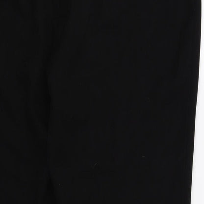 Womens UK Size 14 Papaya Regular Fit  Black Trousers