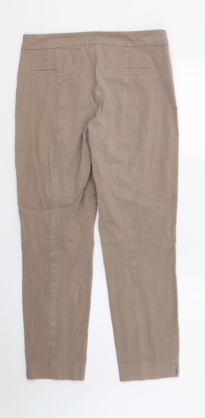 N x D Womens Brown  Denim Straight Jeans Size 6 L26 in