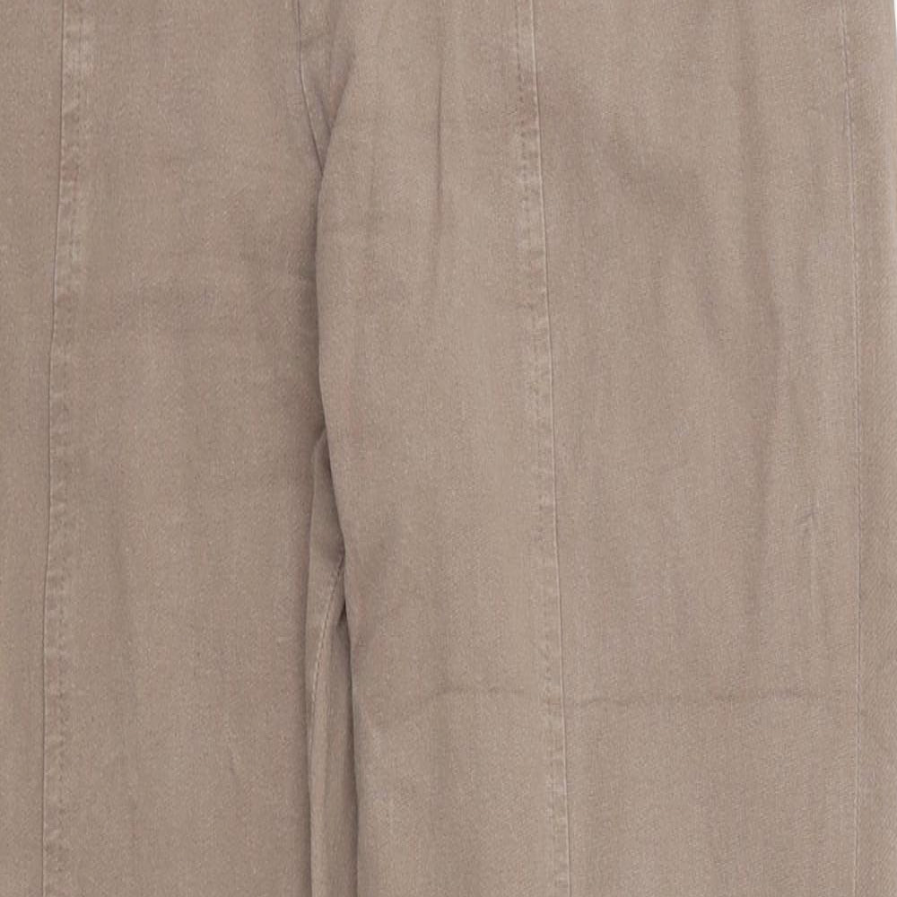 N x D Womens Brown  Denim Straight Jeans Size 6 L26 in