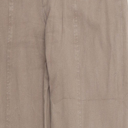 N x D Womens Brown  Denim Straight Jeans Size 6 L26 in