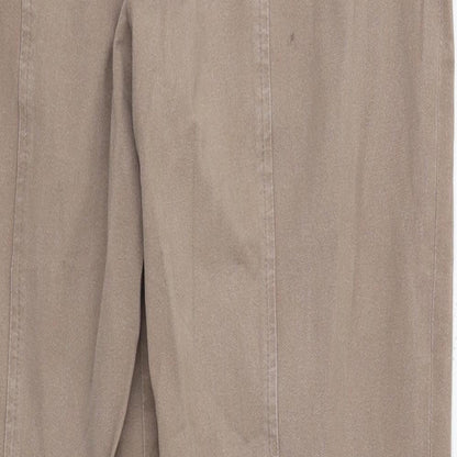 N x D Womens Brown  Denim Straight Jeans Size 6 L26 in