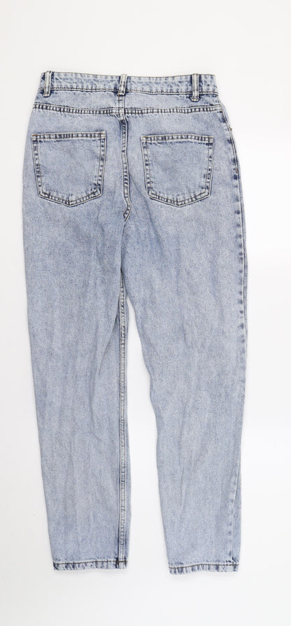 Womens UK Size 8 DenimCo Regular Fit Straight Blue Jeans