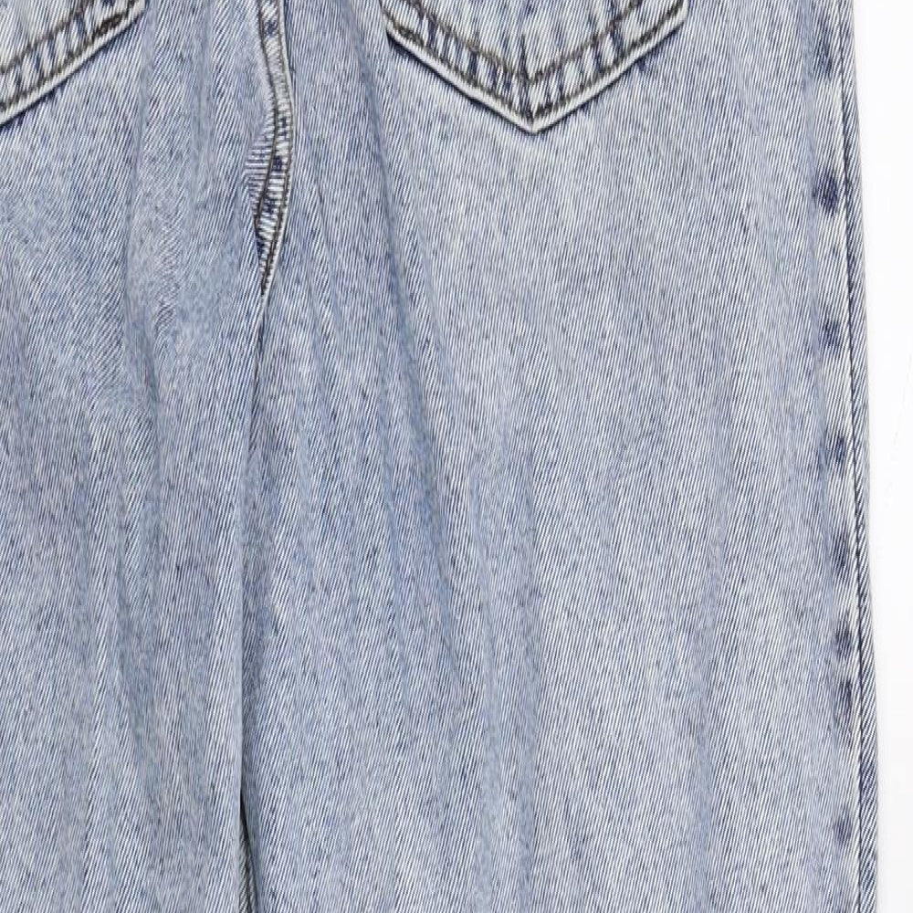 Womens UK Size 8 DenimCo Regular Fit Straight Blue Jeans