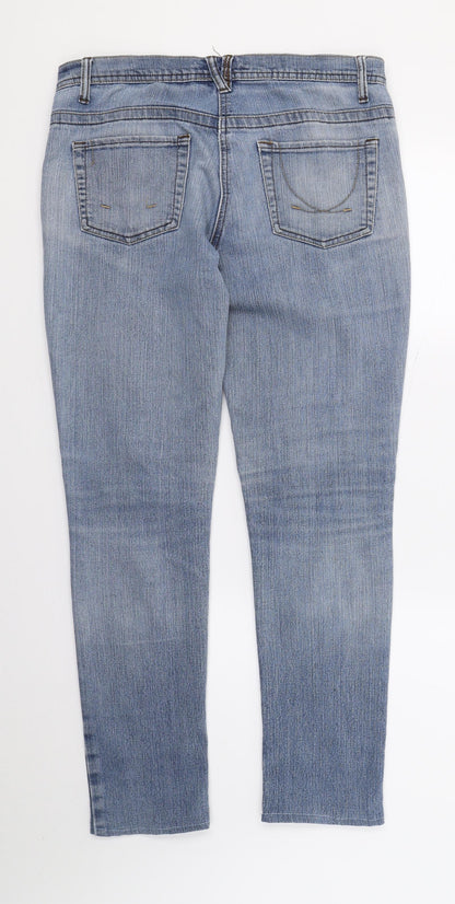 Womens UK Size 10 DenimCo Regular Fit Skinny Blue Jeans