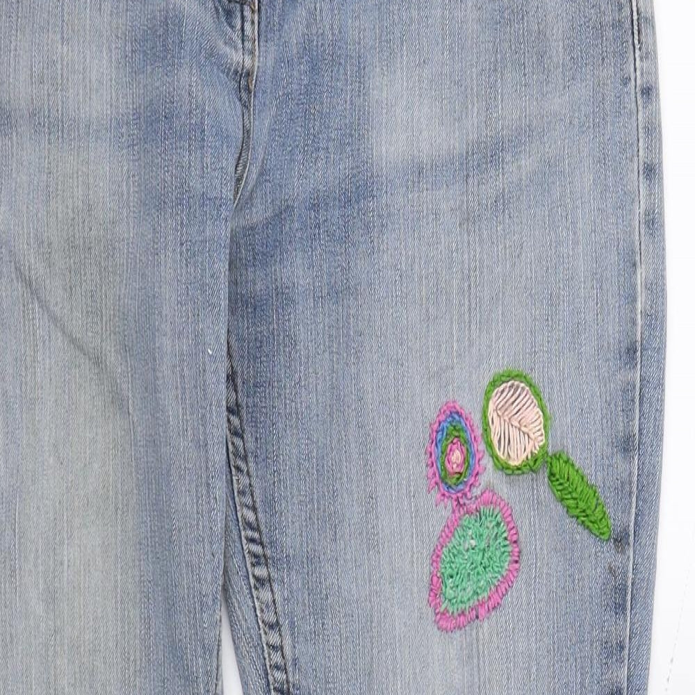 Womens UK Size 10 DenimCo Regular Fit Skinny Blue Jeans