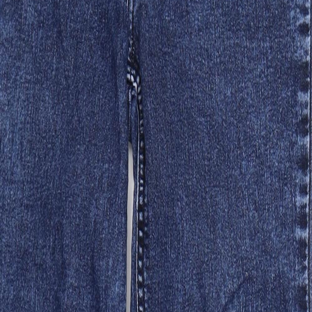 Womens UK Size 10 H&M Regular Fit Skinny Blue Jeans