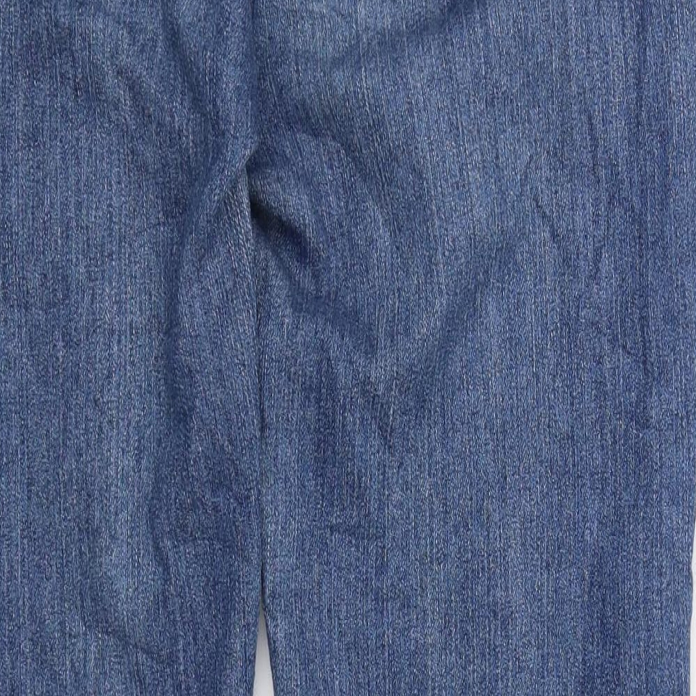 Womens UK Size  Preworn Regular Fit Straight Blue Jeans