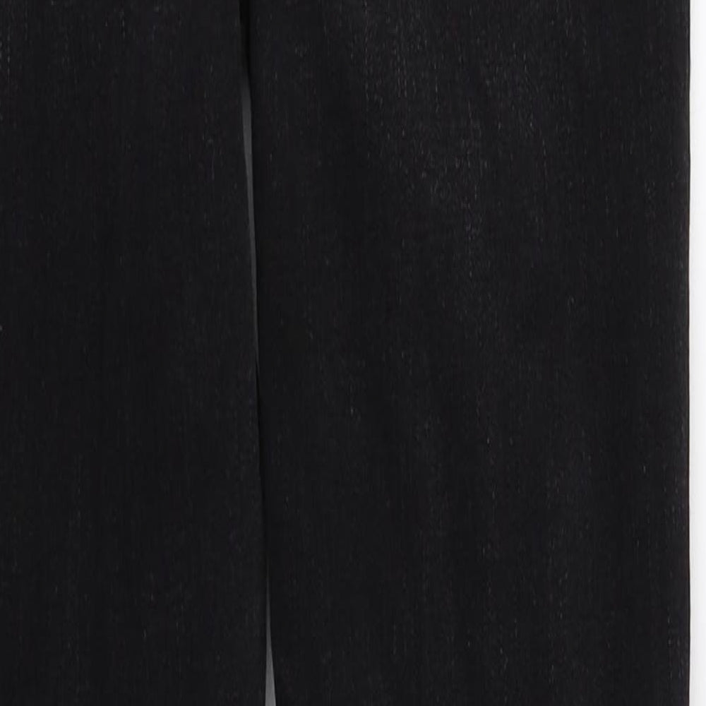 Womens UK Size 6 DenimCo Regular Fit Skinny Black Jeans