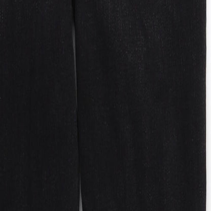 Womens UK Size 6 DenimCo Regular Fit Skinny Black Jeans