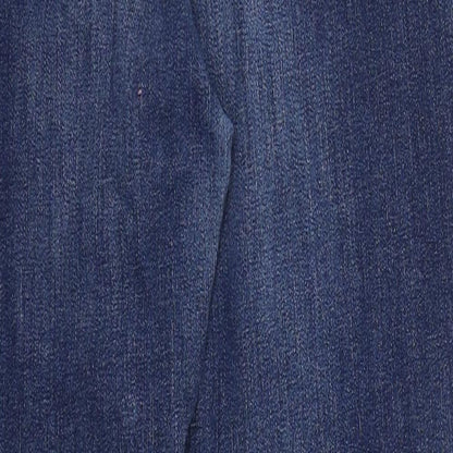 Dorothy Perkins Womens Blue  Denim Skinny Jeans Size 8 L24 in