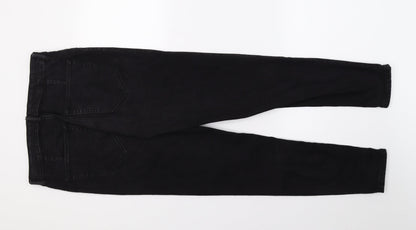 Pull&Bear Womens Black  Denim Skinny Jeans  L27 in