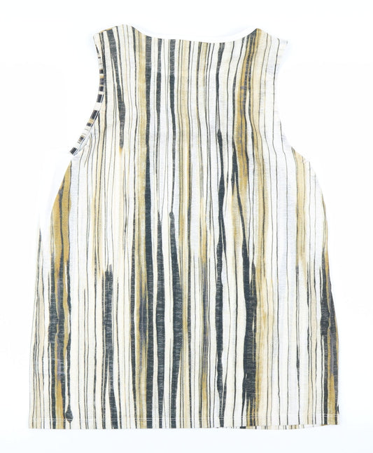 Womens UK Size 8 NEXT Brown Basic Tank