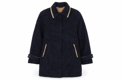 Womens UK Size 16 BHS Blue Overcoat