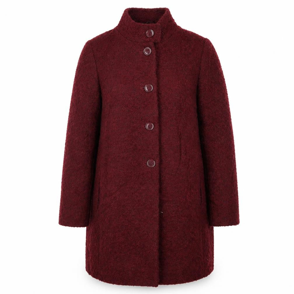 Womens UK Size 14 The Collection Red Overcoat