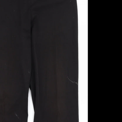 Womens UK Size 36 in CMD Regular Fit  Black Trousers