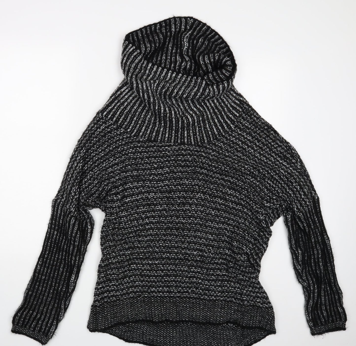 Womens UK Size One Size Yessica Black Pullover Jumper