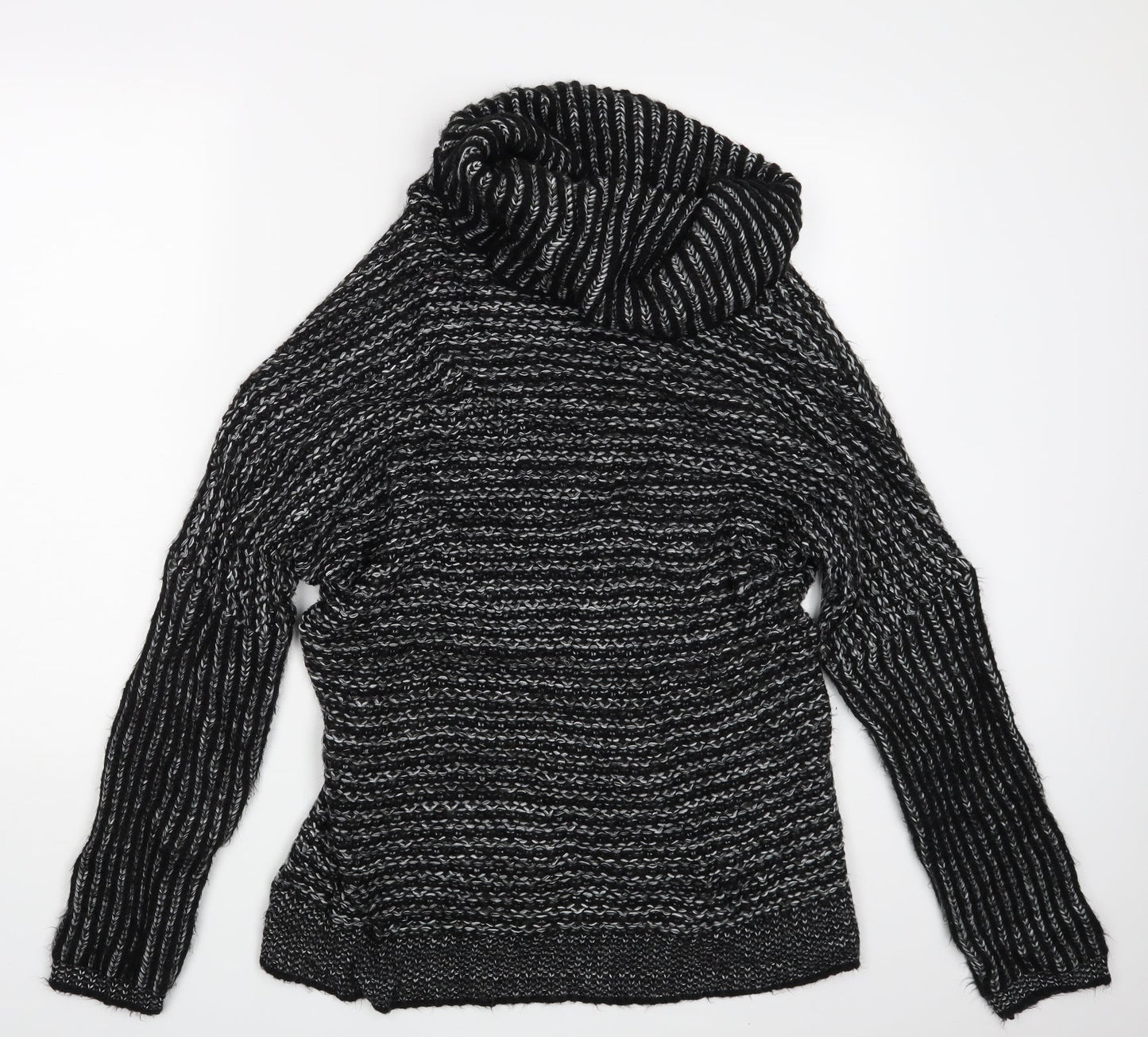 Womens UK Size One Size Yessica Black Pullover Jumper