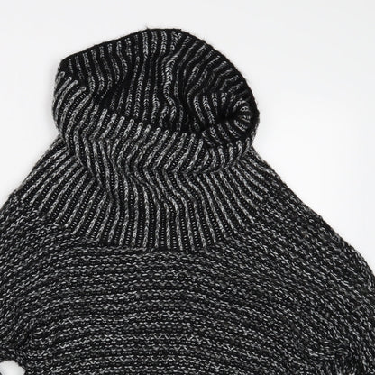 Womens UK Size One Size Yessica Black Pullover Jumper