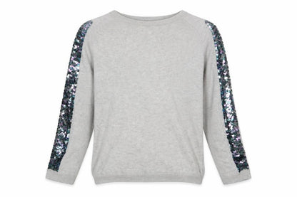 Primark Girls Grey   Pullover Sweatshirt Size 8-9 Years