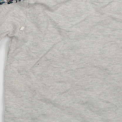 Primark Girls Grey   Pullover Sweatshirt Size 8-9 Years