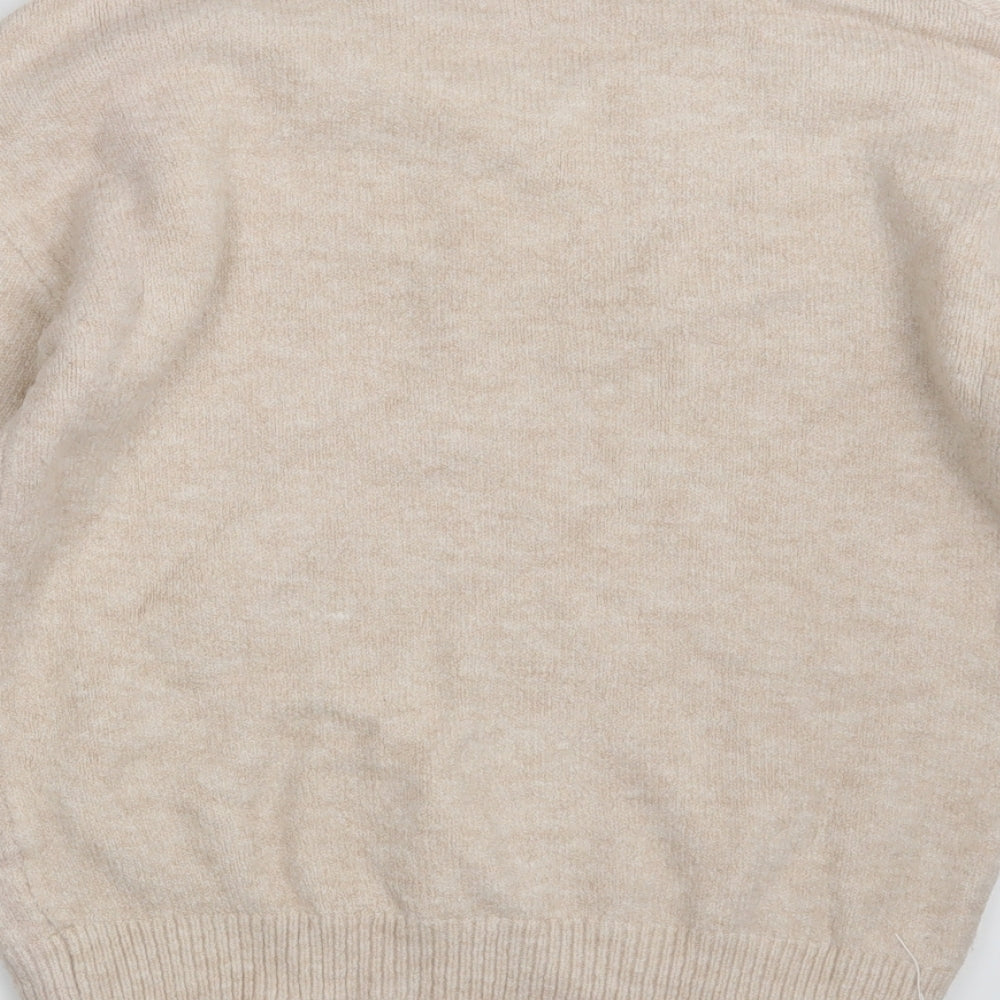 Womens UK Size 10 Atmosphere Beige Pullover Jumper