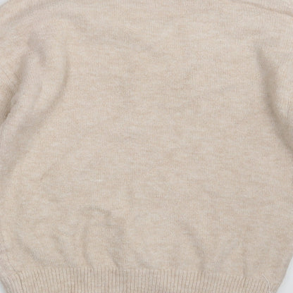 Womens UK Size 10 Atmosphere Beige Pullover Jumper