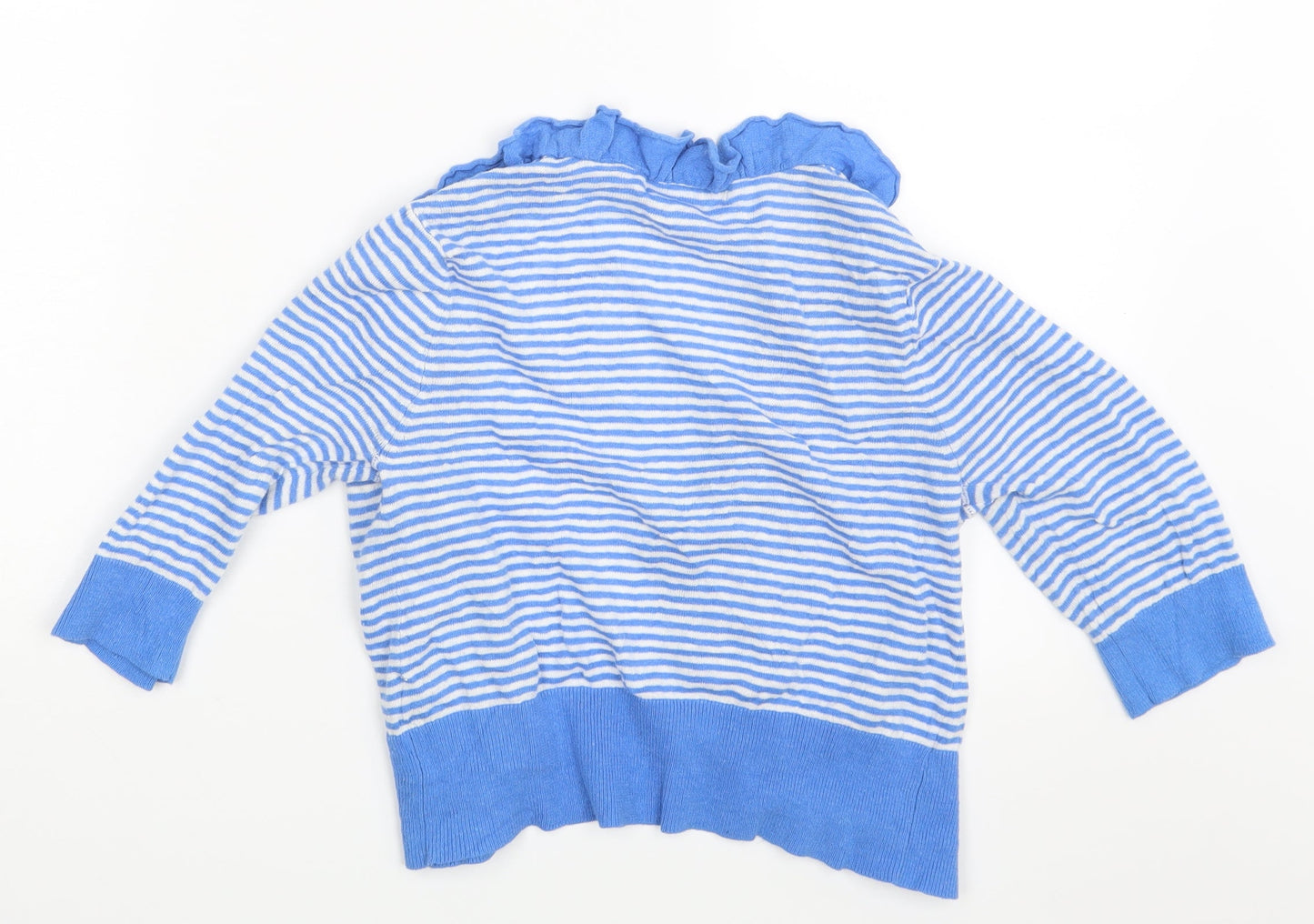 Red Herring Womens Multicoloured Striped  Cardigan Jumper Size 12