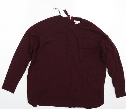 H&M Womens Purple   Pullover Sweatshirt Size M