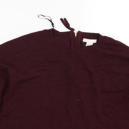 H&M Womens Purple   Pullover Sweatshirt Size M